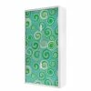 EasyOffice by Paperflow Rollladenschrank easyOffice Graphique II - Hellblau / Grün - Höhe: 204 cm