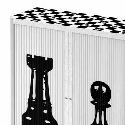 EasyOffice by Paperflow Aktenschrank easyOffice Noire et Blanc V - Schwarz / Weiß -Möbel Verkäufe 2024 aktenschrank easyoffice noire et blanc v 1889678