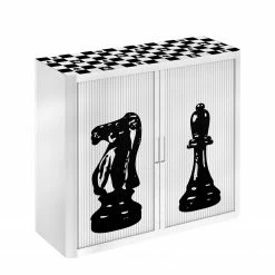 EasyOffice by Paperflow Aktenschrank easyOffice - Noire et Blanc VI - Schwarz / Weiß -Möbel Verkäufe 2024 aktenschrank easyoffice noire et blanc vi 1890542