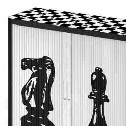 EasyOffice by Paperflow Aktenschrank easyOffice - Noire et Blanc VII - Schwarz / Weiß -Möbel Verkäufe 2024 aktenschrank easyoffice noire et blanc vii 1890474