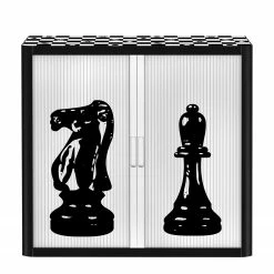 EasyOffice by Paperflow Aktenschrank easyOffice - Noire et Blanc VII - Schwarz / Weiß -Möbel Verkäufe 2024 aktenschrank easyoffice noire et blanc vii 1890478