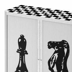 EasyOffice by Paperflow Aktenschrank easyOffice - Noire et Blanc VIII - Schwarz / Weiß -Möbel Verkäufe 2024 aktenschrank easyoffice noire et blanc viii 1890186