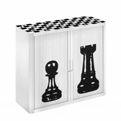 EasyOffice by Paperflow Aktenschrank easyOffice Noire et Blanc X - Schwarz / Weiß -Möbel Verkäufe 2024 aktenschrank easyoffice noire et blanc x 1889562