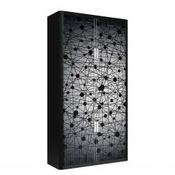 EasyOffice by Paperflow Aktenschrank easyOffice Noire et Blanc I - Schwarz / Weiß - Höhe: 204 cm -Möbel Verkäufe 2024 aktenschrank easyoffice nore et blanc i 204 cm 1851518