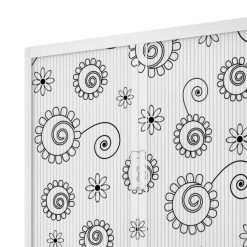 EasyOffice by Paperflow Rollladenschrank easyOffice - Papier Peints - Weiß / Schwarz - Höhe: 204 cm -Möbel Verkäufe 2024 aktenschrank easyoffice papier peints 204 cm 1893290