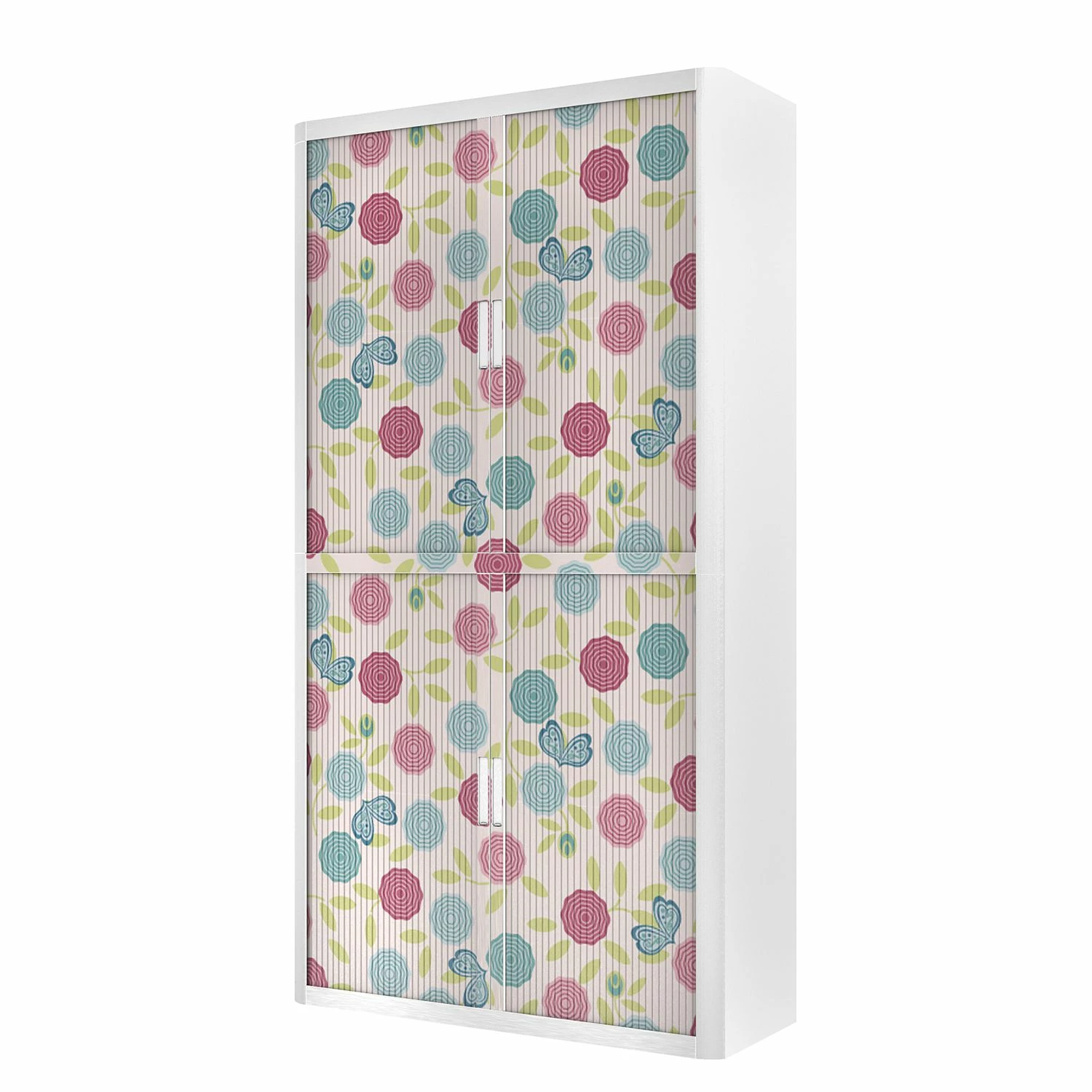 EasyOffice by Paperflow Rollladenschrank easyOffice - Papier Peints IV - Mehrfarbig - Höhe: 204 cm 3 EasyOffice by Paperflow Rollladenschrank easyOffice - Papier Peints IV - Mehrfarbig - Höhe: 204 cm
