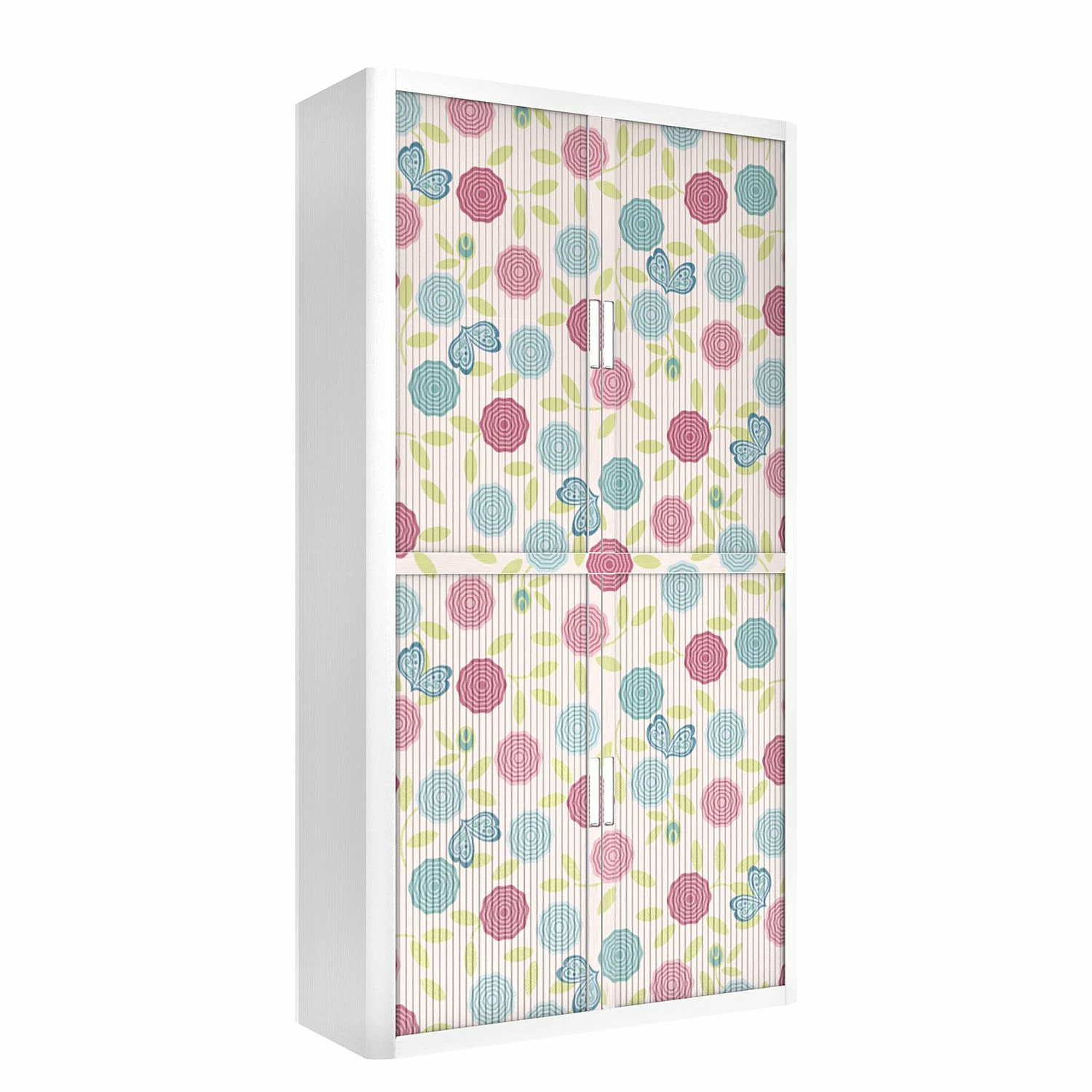 EasyOffice by Paperflow Rollladenschrank easyOffice - Papier Peints IV - Mehrfarbig - Höhe: 204 cm 6 EasyOffice by Paperflow Rollladenschrank easyOffice - Papier Peints IV - Mehrfarbig - Höhe: 204 cm – Bild 4