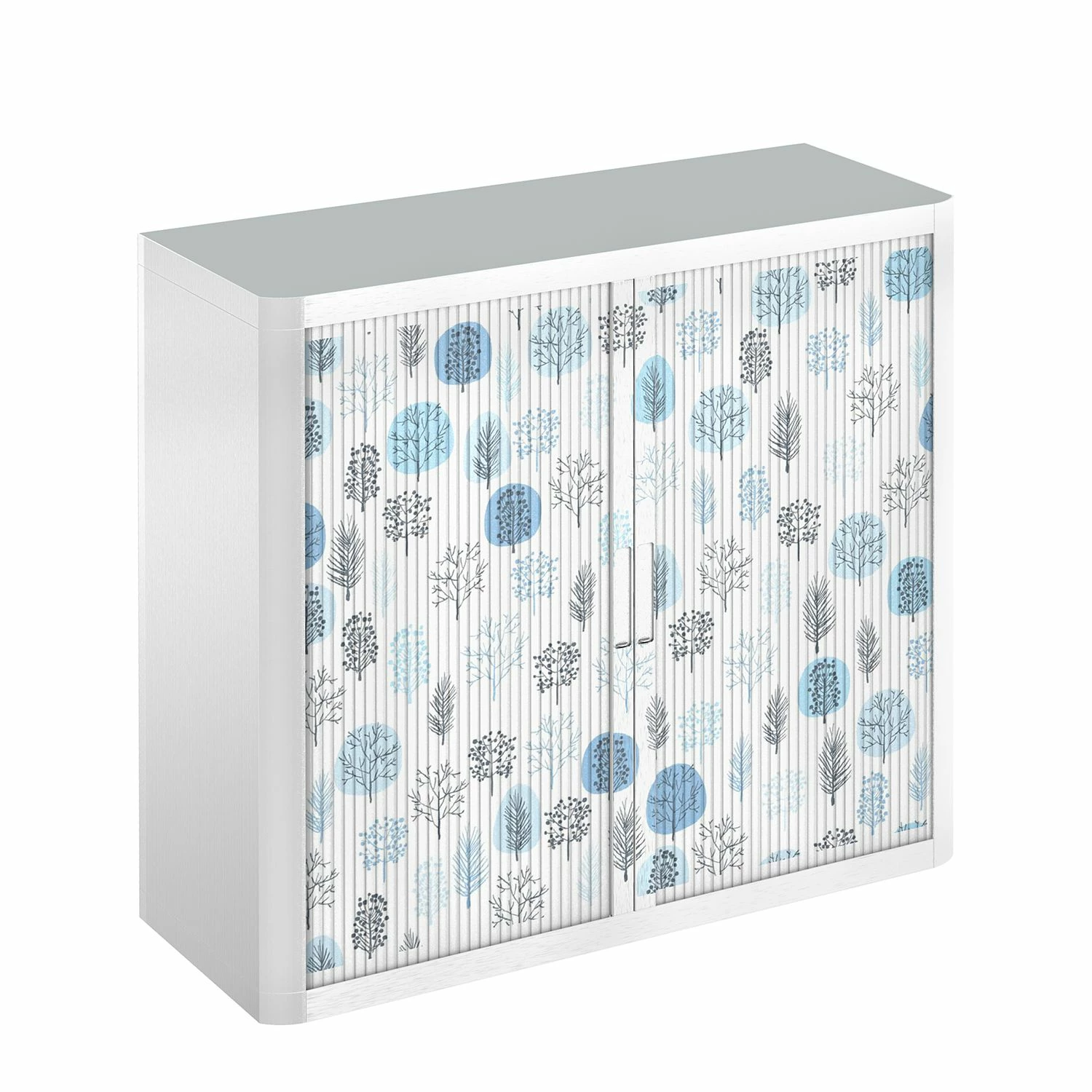 EasyOffice by Paperflow Rollladenschrank easyOffice - Papier Peints IX - Höhe: 104 cm 6 EasyOffice by Paperflow Rollladenschrank easyOffice - Papier Peints IX - Höhe: 104 cm – Bild 4