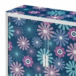 EasyOffice by Paperflow Rollladenschrank easyOffice - Papier Peints X - Dunkelblau -Möbel Verkäufe 2024 aktenschrank easyoffice papier peints x 1891898