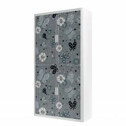 EasyOffice by Paperflow Rollladenschrank easyOffice - Papier Peints XI - Grau
