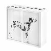 EasyOffice by Paperflow Rollladenschrank easyOffice - Pop Art Dalmatian - Schwarz / Weiß -Möbel Verkäufe 2024 aktenschrank easyoffice pop art dalmatian 1887682