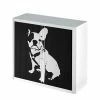 EasyOffice by Paperflow Rollladenschrank easyOffice Pop Art Dog - Weiß / Schwarz -Möbel Verkäufe 2024 aktenschrank easyoffice pop art dog weiss schwarz 1894554