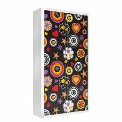 EasyOffice by Paperflow Rollladenschrank easyOffice Pop Art II - Mehrfarbig -Möbel Verkäufe 2024 aktenschrank easyoffice pop art ii 1887714
