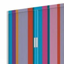 EasyOffice by Paperflow Aktenschrank easyOffice Rayures IV - Mehrfarbig -Möbel Verkäufe 2024 aktenschrank easyoffice rayures iv 1887730