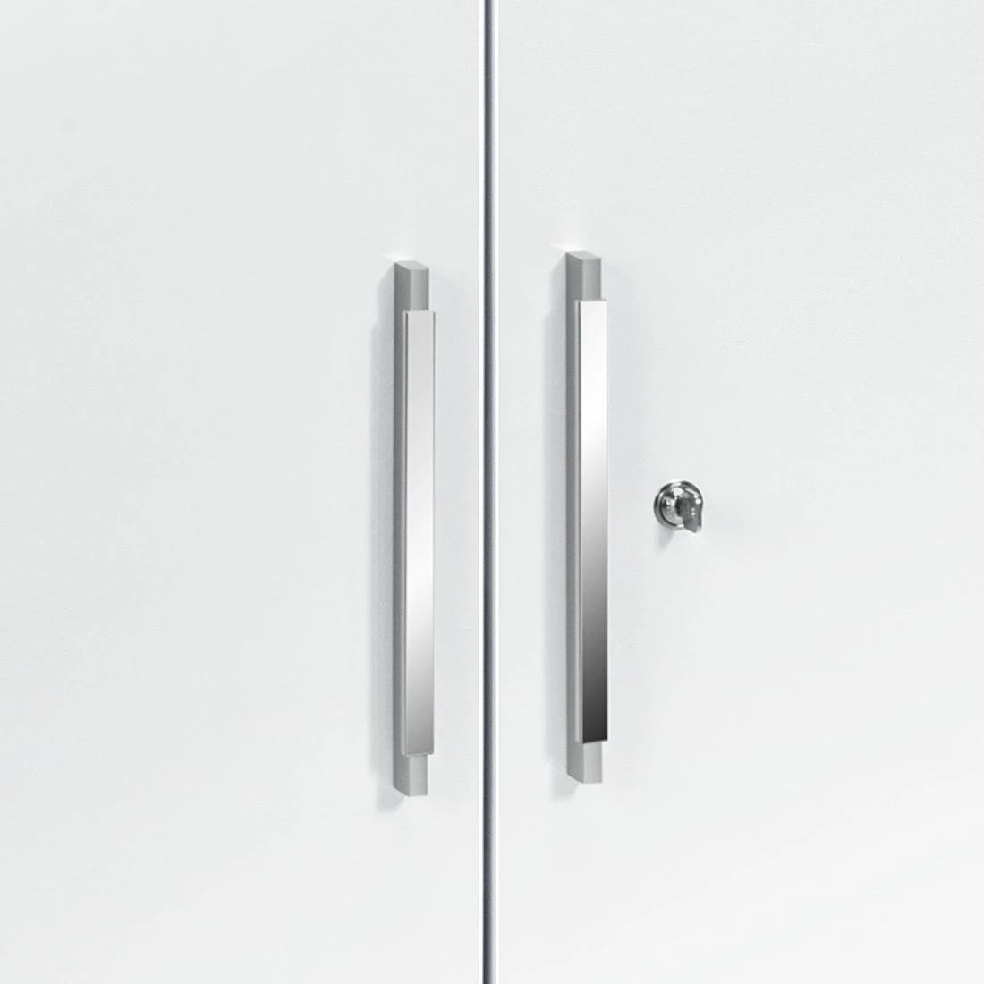 Aktenschrank Merit I - Eiche Sonoma Dekor / Hochglanz Weiß 4 Aktenschrank Merit I - Eiche Sonoma Dekor / Hochglanz Weiß – Bild 2