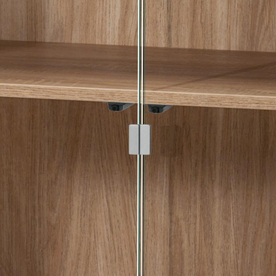 Aktenschrank Merit II - Eiche Sonoma Dekor / Klarglas 8 Aktenschrank Merit II - Eiche Sonoma Dekor / Klarglas – Bild 6