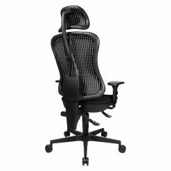 Topstar Bürodrehstuhl Head Point - Schwarz - Mit Kopfstütze - Höhenverstellbare Armlehnen -Möbel Verkäufe 2024 buerodrehstuhl head point hoehenverstellbare armlehnen schwarz 1140222