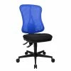 Topstar Bürodrehstuhl Head Point - Blau / Schwarz - Ohne Kopfstütze - Ohne Armlehnen -Möbel Verkäufe 2024 buerodrehstuhl head point ohne armlehnen blau schwarz 1139810