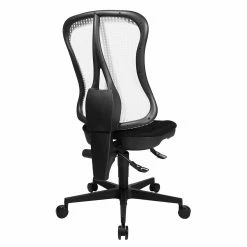 Topstar Bürodrehstuhl Head Point - Weiß / Schwarz - Ohne Kopfstütze - Ohne Armlehnen -Möbel Verkäufe 2024 buerodrehstuhl head point ohne armlehnen weiss schwarz 1139738