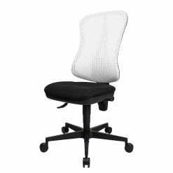 Topstar Bürodrehstuhl Head Point - Weiß / Schwarz - Ohne Kopfstütze - Ohne Armlehnen -Möbel Verkäufe 2024 buerodrehstuhl head point ohne armlehnen weiss schwarz 1139750