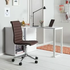 Mooved Bürodrehstuhl Marilyn - Braun -Möbel Verkäufe 2024 buerodrehstuhl marilyn kunstleder braun 4030984