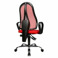 Topstar Bürodrehstuhl Open Point P Somo - Rot / Schwarz -Möbel Verkäufe 2024 buerodrehstuhl open point p somo textilbezug rot 248322