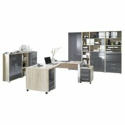 Maja Möbel Bürosparset Merit V (10-teilig) - Eiche Sonoma Dekor / Hochglanz Grau 13 Maja Möbel Bürosparset Merit V (10-teilig) - Eiche Sonoma Dekor / Hochglanz Grau -Möbel Verkäufe 2024 buerosparset merit v 10 teilig sonoma eiche grau hochglanz 433567