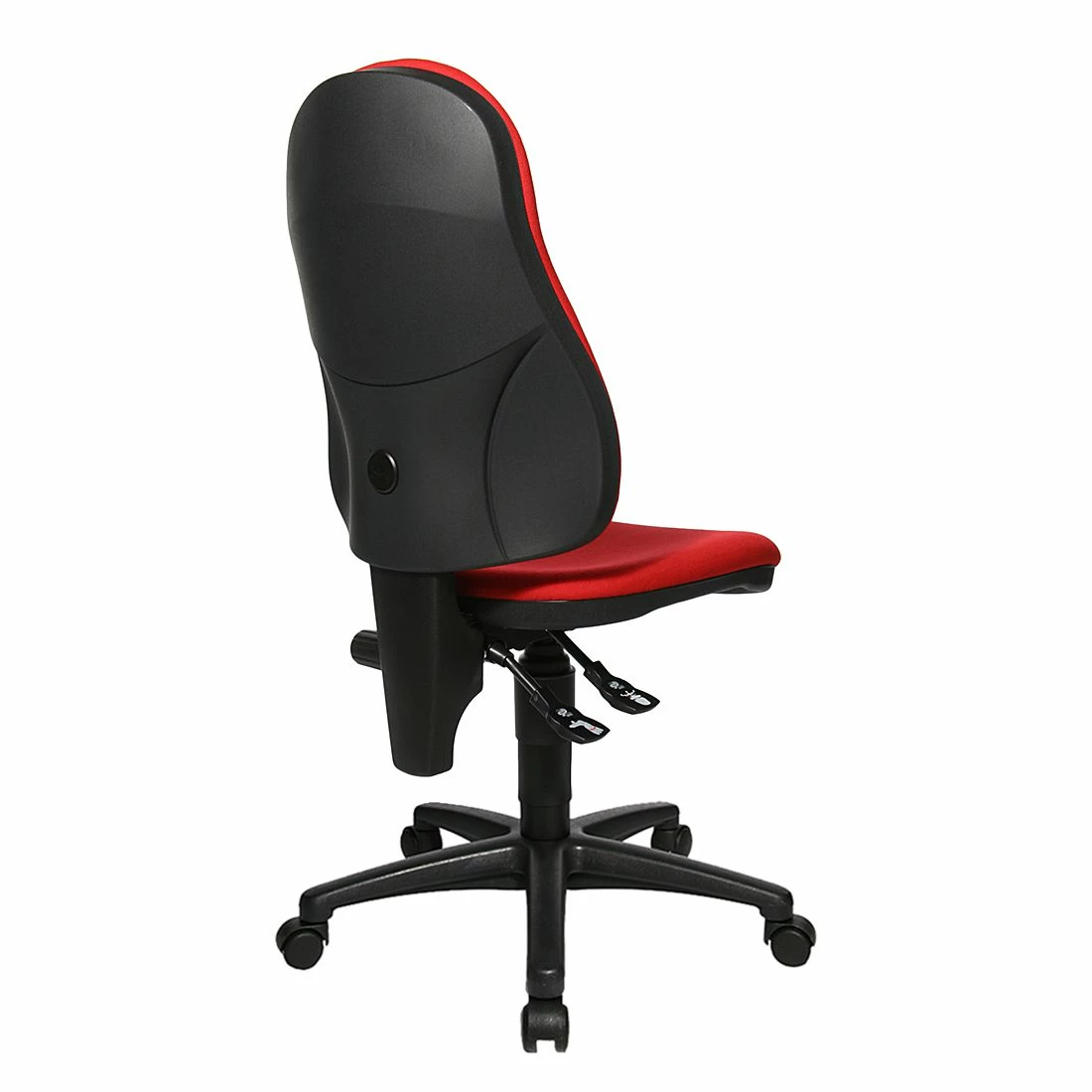 Topstar Bürostuhl Point 60 - Rot / Schwarz 8 Topstar Bürostuhl Point 60 - Rot / Schwarz – Bild 6