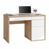 Maja Möbel Computer-Schreibtisch Frontie - Eiche Sonoma Dekor / Hochglanz Weiß -Möbel Verkäufe 2024 computer schreibtisch frontie sonoma eiche dekor weiss hochglanz 1407671