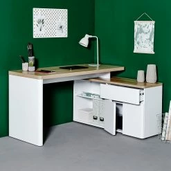 Jahnke Eckschreibtisch CU Libre 150 E - Eiche Riviera Dekor -Möbel Verkäufe 2024 eckschreibtisch cu libre 150 e eiche riviera dekor 5082156