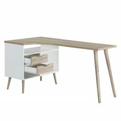 Mørteens Eckschreibtisch Sunndal - Eiche Dekor / Weiß 14 Mørteens Eckschreibtisch Sunndal - Eiche Dekor / Weiß -Möbel Verkäufe 2024 eckschreibtisch sunndal gummibaum teilmassiv eiche dekor weiss 4753628