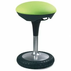 Topstar Bürohocker Sitness 20 - Kunstfaser / Aluminium - Grün / Schwarz