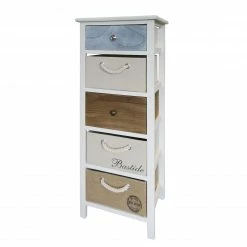 Maison Belfort Regal Gilberton - Höhe: 91 cm -Möbel Verkäufe 2024 kommode gilberton paulownia massiv weiss braun 91 cm 4345288