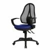 Topstar Drehstuhl Open Point SY - Kunstfaser / Mesh - Royalblau / Schwarz
