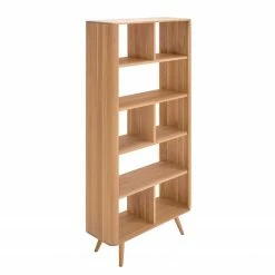 Studio Copenhagen Regal Loca II - Wildeiche massiv - Wildeiche Hell -Möbel Verkäufe 2024 raumteiler loca wildeiche teilmassiv weiss wildeiche hell 5205060