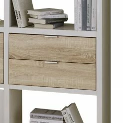 Fredriks Regal Concept VI - Hochglanz Weiß / Eiche Dekor 8 Fredriks Regal Concept VI - Hochglanz Weiß / Eiche Dekor -Möbel Verkäufe 2024 regal concept vi hochglanz weiss eiche dekor 1994082