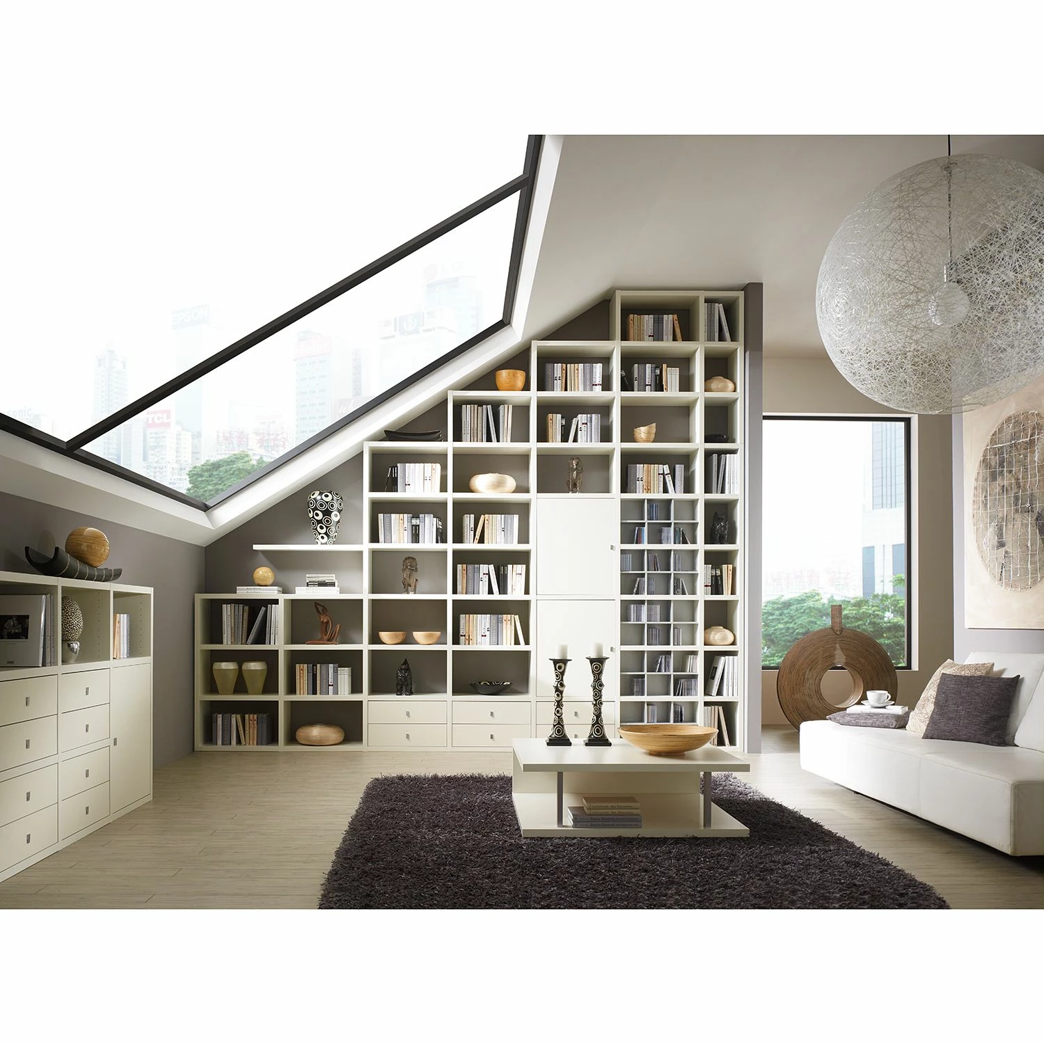 Fredriks Regal Concept XVII - Weiß 4 Fredriks Regal Concept XVII - Weiß – Bild 2