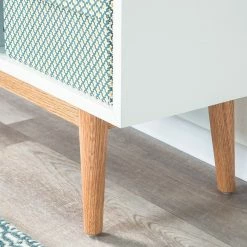 Mørteens Regal Lindholm III - Weiß/Eiche massiv -Möbel Verkäufe 2024 regal lindholm iii weiss eiche massiv 3192465