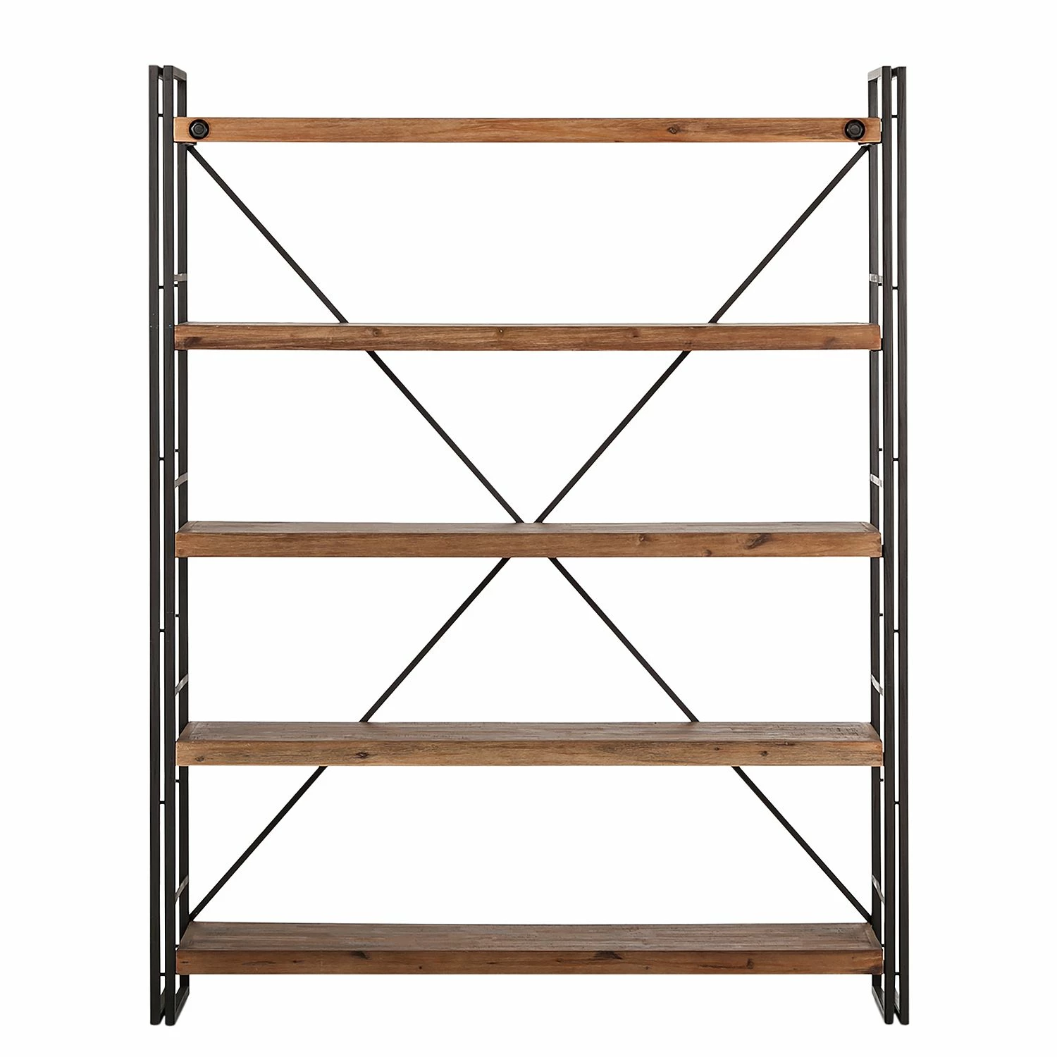 Ars manufacti Regal Manchester II - Akazie massiv / Metall - Akazie / Anthrazit 7 Ars manufacti Regal Manchester II - Akazie massiv / Metall - Akazie / Anthrazit – Bild 5