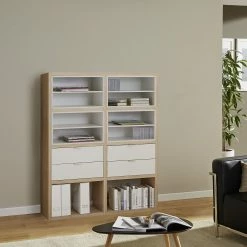 Fredriks Regal Concept II - Eiche Dekor -Möbel Verkäufe 2024 regal rodos ii eiche dekor 1890370