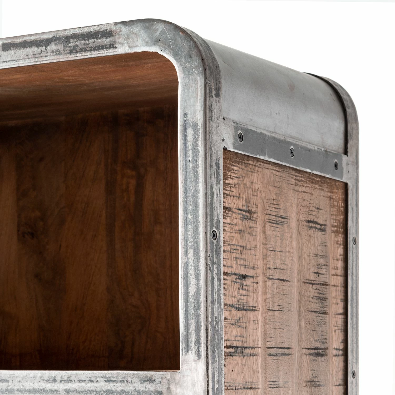 Ars manufacti Regal Wharton II - Akazie teilmassiv / Stahl 9 Ars manufacti Regal Wharton II - Akazie teilmassiv / Stahl – Bild 7