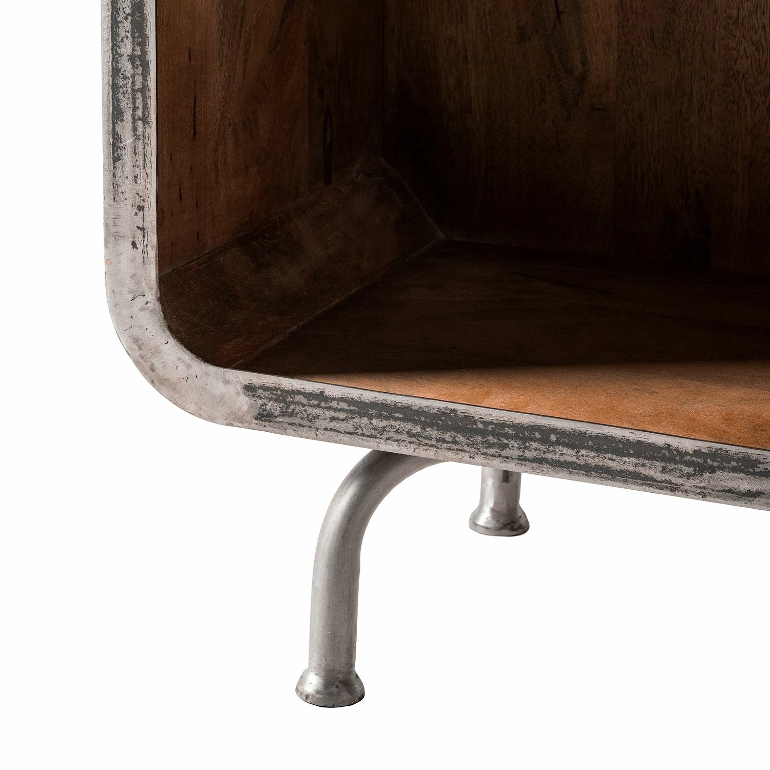 Ars manufacti Regal Wharton II - Akazie teilmassiv / Stahl 16 Ars manufacti Regal Wharton II - Akazie teilmassiv / Stahl – Bild 14