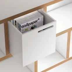 Temahome Regal Berlin - Weiß / Hellbraun - 150 x 198 cm -Möbel Verkäufe 2024 regal woodstock weiss 150 cm 198 cm 5031540