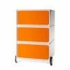 EasyOffice by Paperflow Rollcontainer easyBox I - Weiß / Orange -Möbel Verkäufe 2024 rollcontainer easybox i weiss orange 1595798