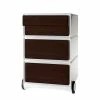 EasyOffice by Paperflow Rollcontainer easyBox II - Weiß / Wenge