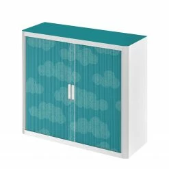 EasyOffice by Paperflow Rollladenschrank easyOffice Enfants - Petrol