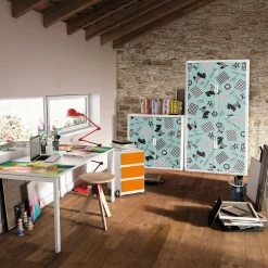 EasyOffice by Paperflow Rollladenschrank easyOffice Enfants III - Höhe: 204 cm -Möbel Verkäufe 2024 rollladenschrank easyoffice enfants iii tuerkis 204 cm 3512877