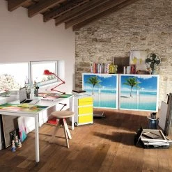 EasyOffice by Paperflow Rollladenschrank easyOffice Holiday I - Blau -Möbel Verkäufe 2024 rollladenschrank easyoffice holiday i blau 3229549