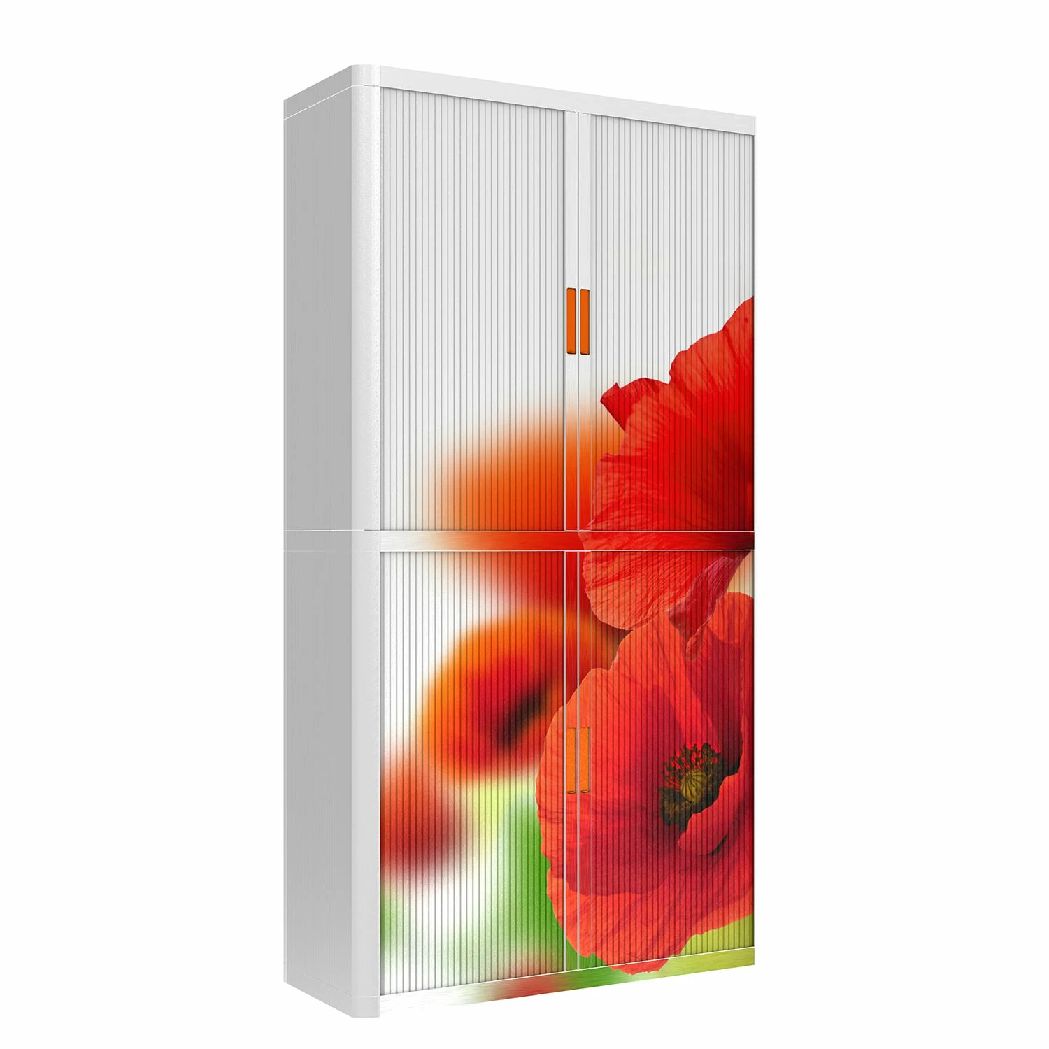 EasyOffice by Paperflow Rollladenschrank easyOffice Nature II - Rot 5 EasyOffice by Paperflow Rollladenschrank easyOffice Nature II - Rot – Bild 4