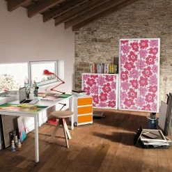 EasyOffice by Paperflow Rollladenschrank easyOffice - Papier Peints VII - Pink - Höhe: 204 cm -Möbel Verkäufe 2024 rollladenschrank easyoffice papier peints vii pink 204 cm 3512473